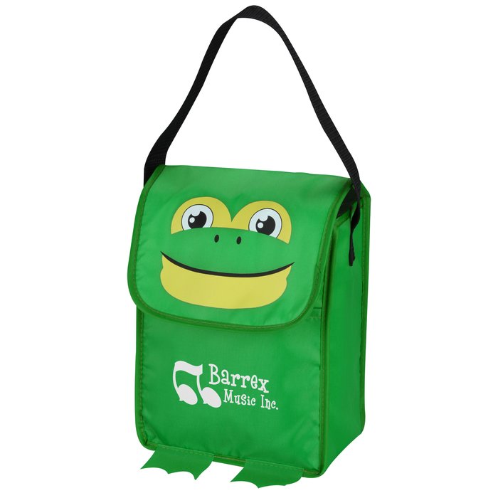 Custom Paws and Claws Lunch Bag - Frog