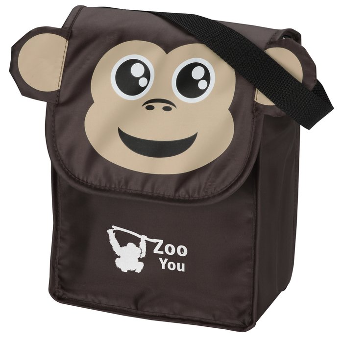 Custom Paws and Claws Lunch Bag - Monkey