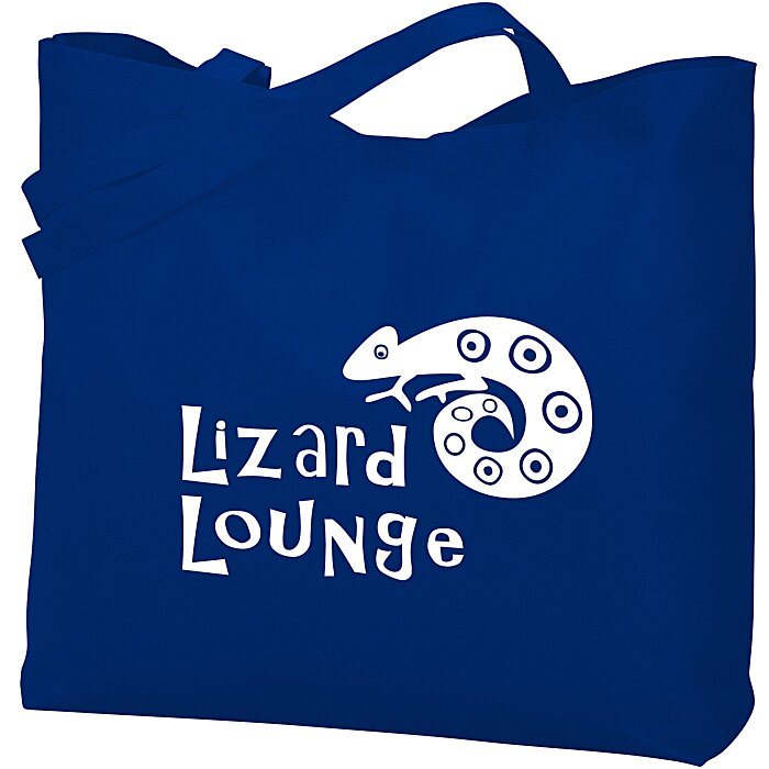 Custom Stay Shut Non-Woven Tote - 15 inches x 21 inches