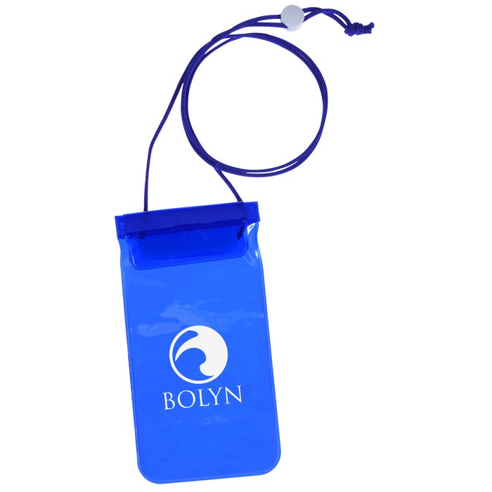 Custom Waterproof Phone Pouch with Neck Cord