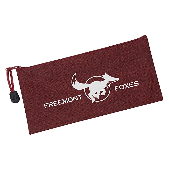 Custom Heathered School Pouch
