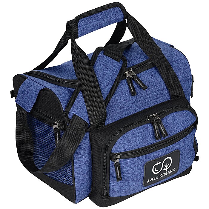 Custom 12-Can Heathered Convertible Duffel Cooler