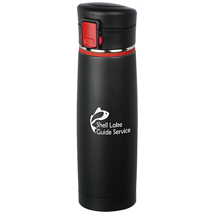 Custom Wellspring Stainless Vacuum Tumbler - 16 oz. - 24 hr