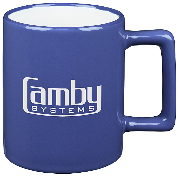 Custom Square Handle Joe Mug - 11 oz