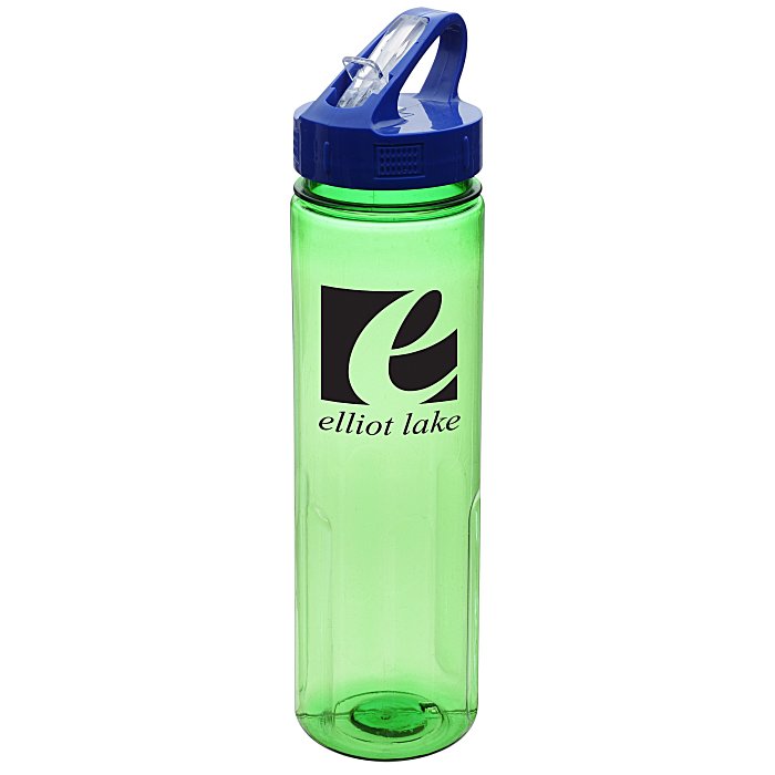 Custom Prestige Water Bottle - 24 ounces - Sport Sip Lid