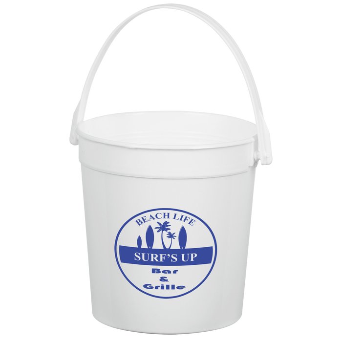 Custom Handled Drink Bucket - 32 oz