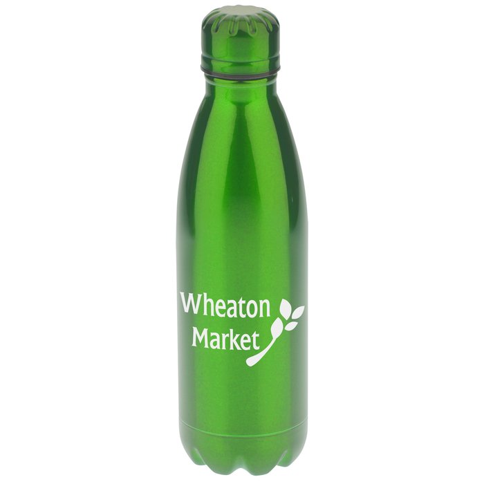 Custom Rockit Claw Shine Stainless Water Bottle - 17 oz. - 24 hr