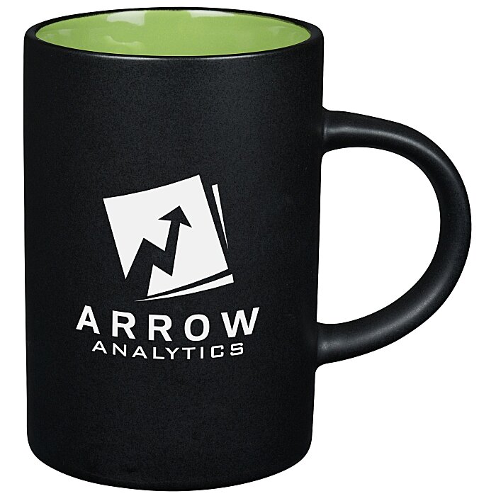 Custom Midnight Café Ceramic Mug - 16 oz