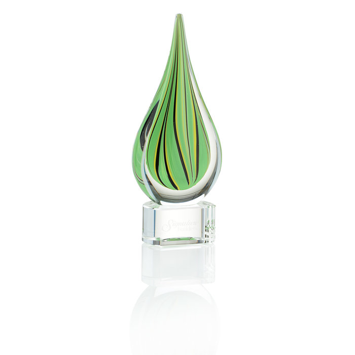 Custom Aquilon Art Glass Award