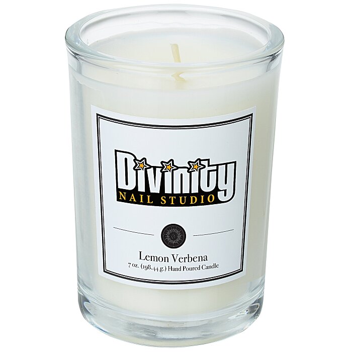Custom Zen Scented Tumbler Candle - 7 oz. - Lemon Verbena