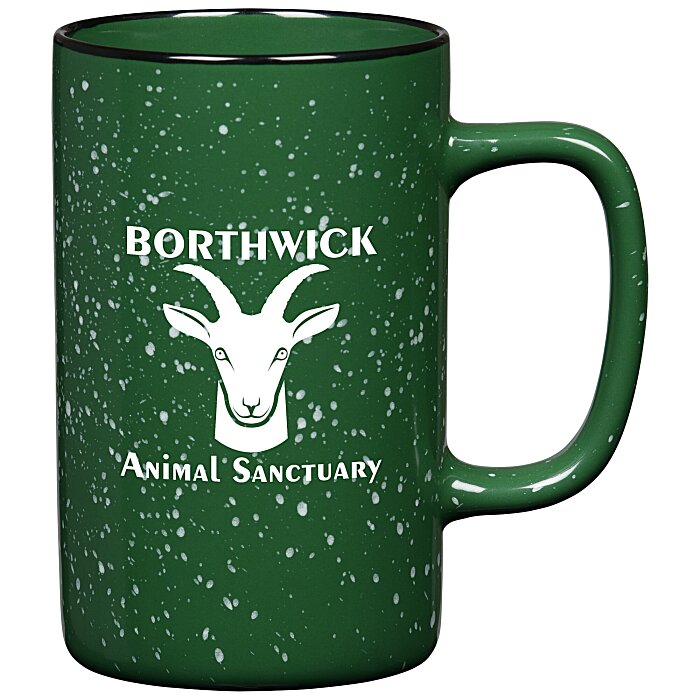 Custom Tall Camper Ceramic Mug - 16 oz