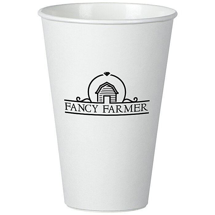 Custom Insulated Paper Travel Cup - 16 oz.