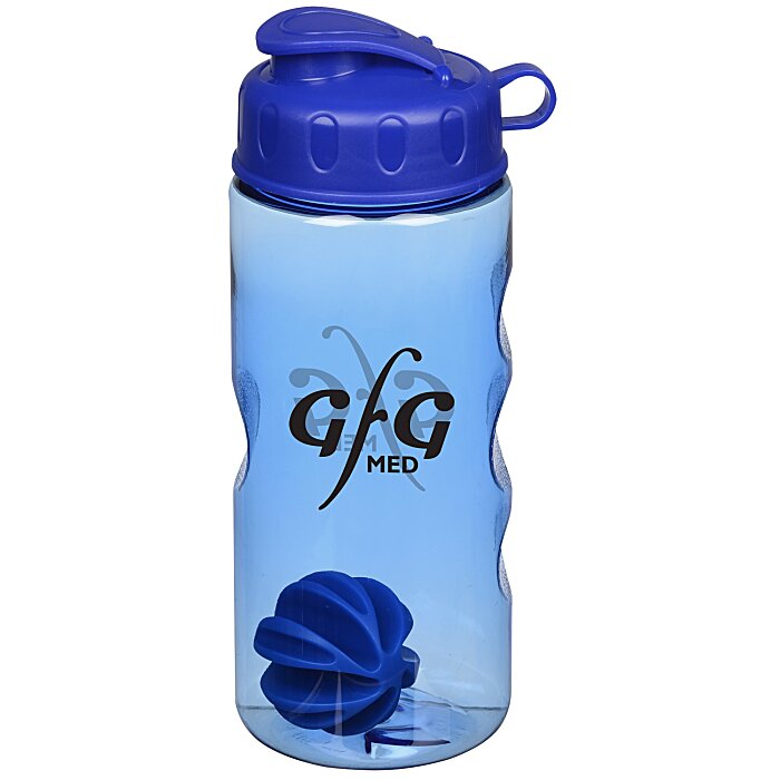 Custom Mini Mountain Bottle with Flip Lid - 22 oz. - Shaker
