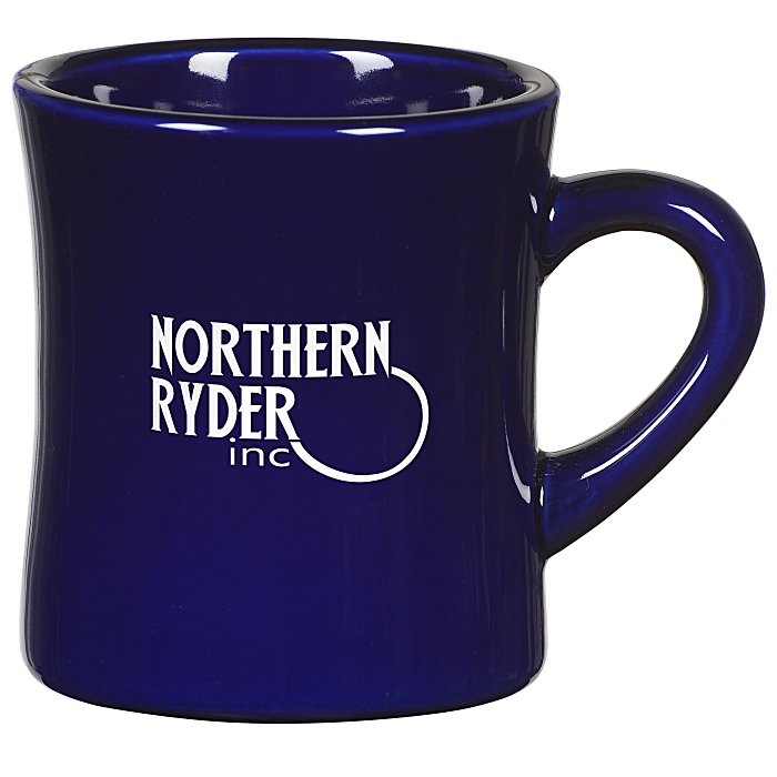 Custom Diner Mug - 10 ounces - Colours