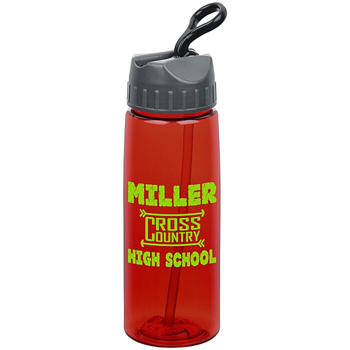 Custom Flair Bottle with Sport Lid - 26 oz