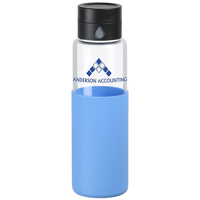 Custom Dells Glass Hydration Bottle - 20 ounces