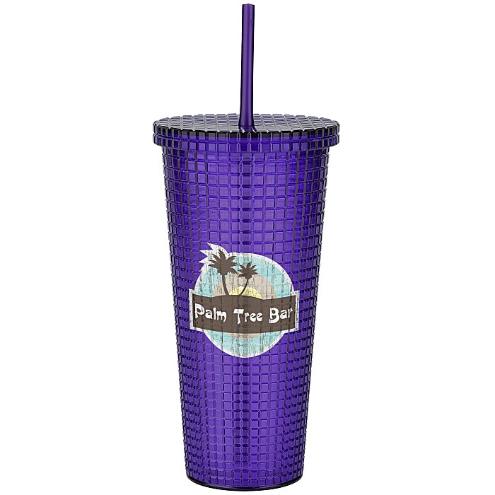 Custom Hip to be Square Tumbler with Straw - 20 oz