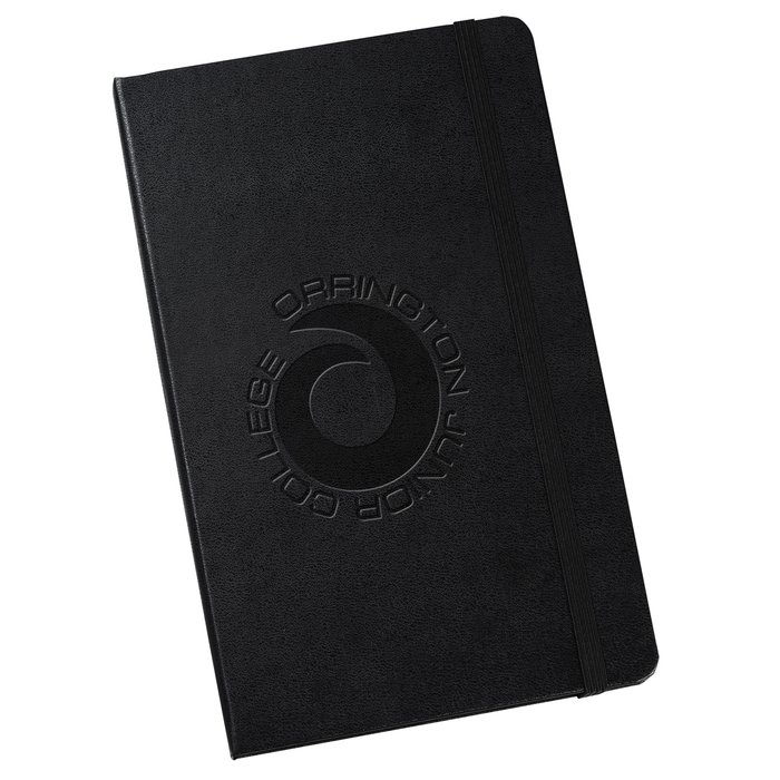 Custom Moleskine Hard Cover Notebook - 8 1/4 inches x 5 inches - Blank