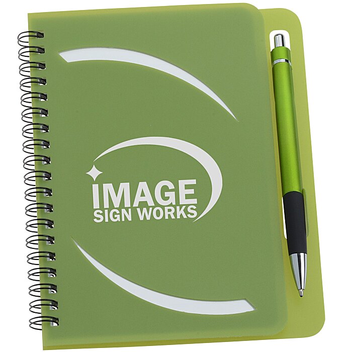 Custom Huntington Notebook Set - Metallic