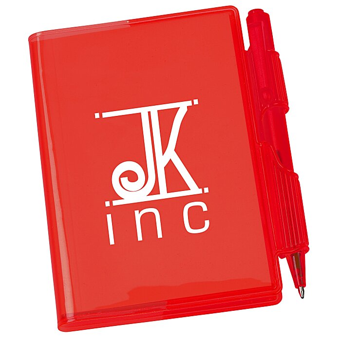 Custom Clear View Mini Notebook Set