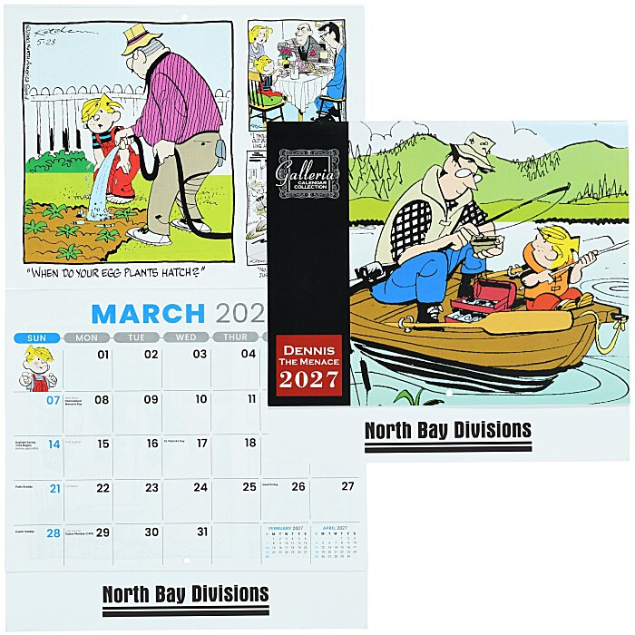 Custom Dennis The Menace Appointment Calendar