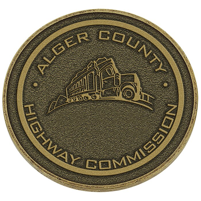 Custom Commemorative Coin - 2-1/2