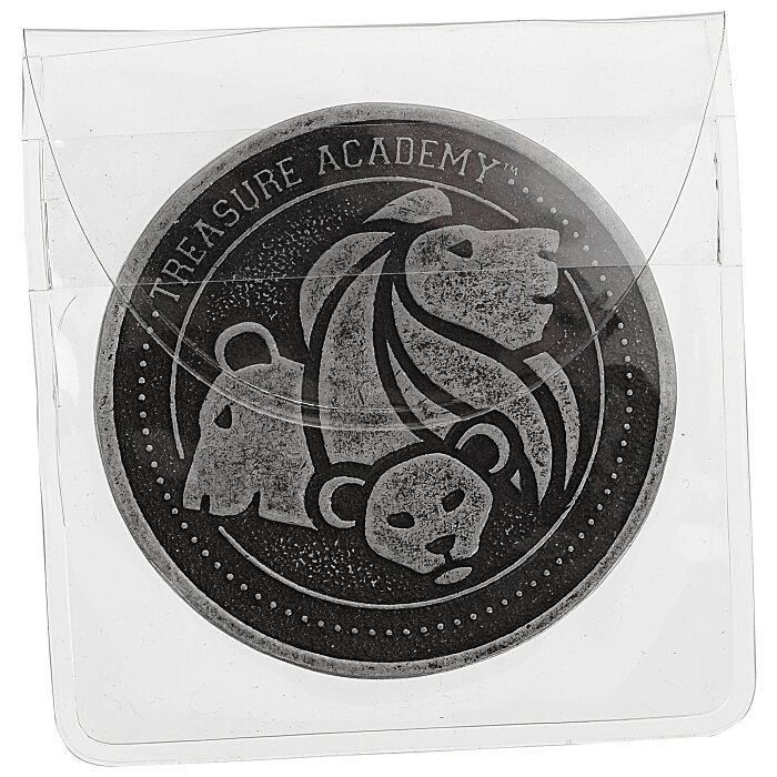 Custom Commemorative Coin with Pouch - 2