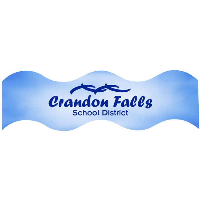 Custom Full Colour Bookmark - Wavy