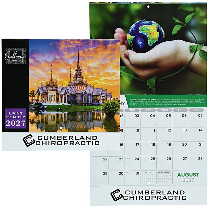 Custom Healthy Living Appointment Calendar