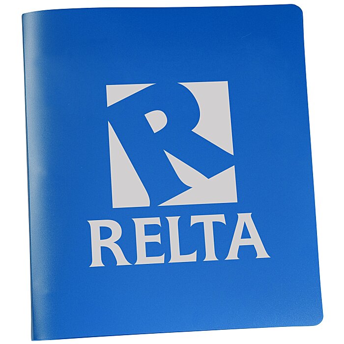 Custom Poly 3-Ring Binder - 1 inch