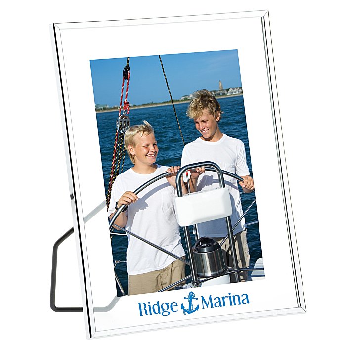 Custom Silver Floating Frame - 5 inches x 7 inches