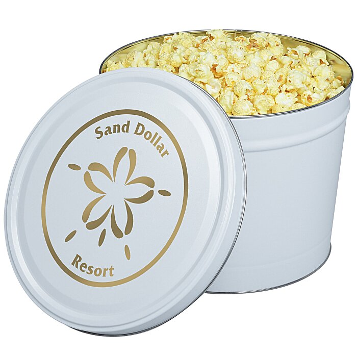 Custom Butter Popcorn Tin - 2-Gallon