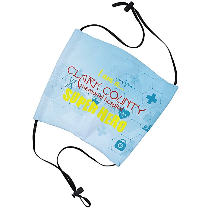 Custom Full Colour Microfibre Face Mask