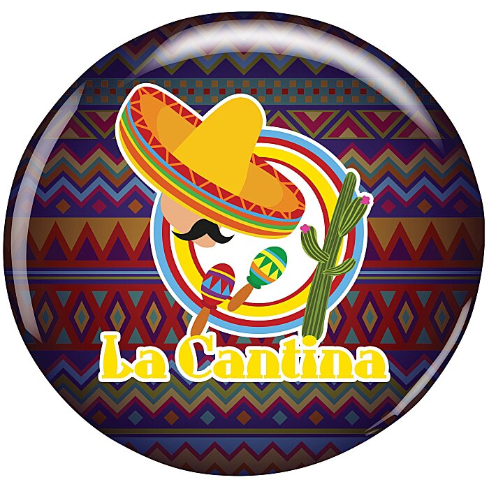 Custom Round Button - 2 1/2 inches